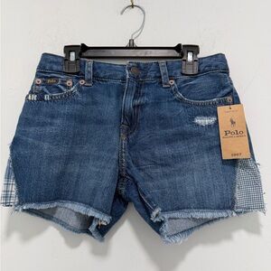 Polo by Ralph Lauren Kids Blue Denim Shorts